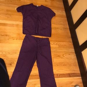Purple Cherokee scrubs